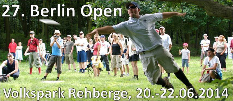 Berlin Open 2014 banner with date